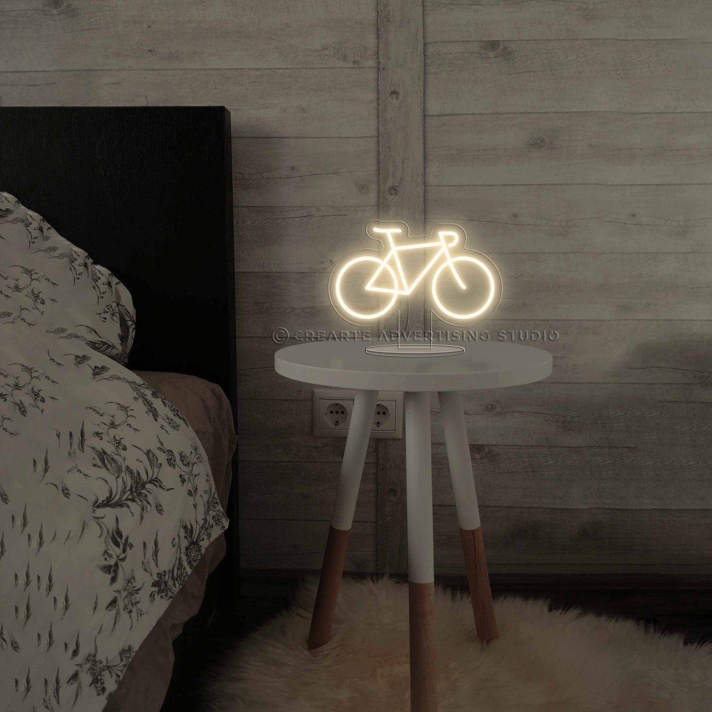 Road Bike Bedside Neon Sign Lamp