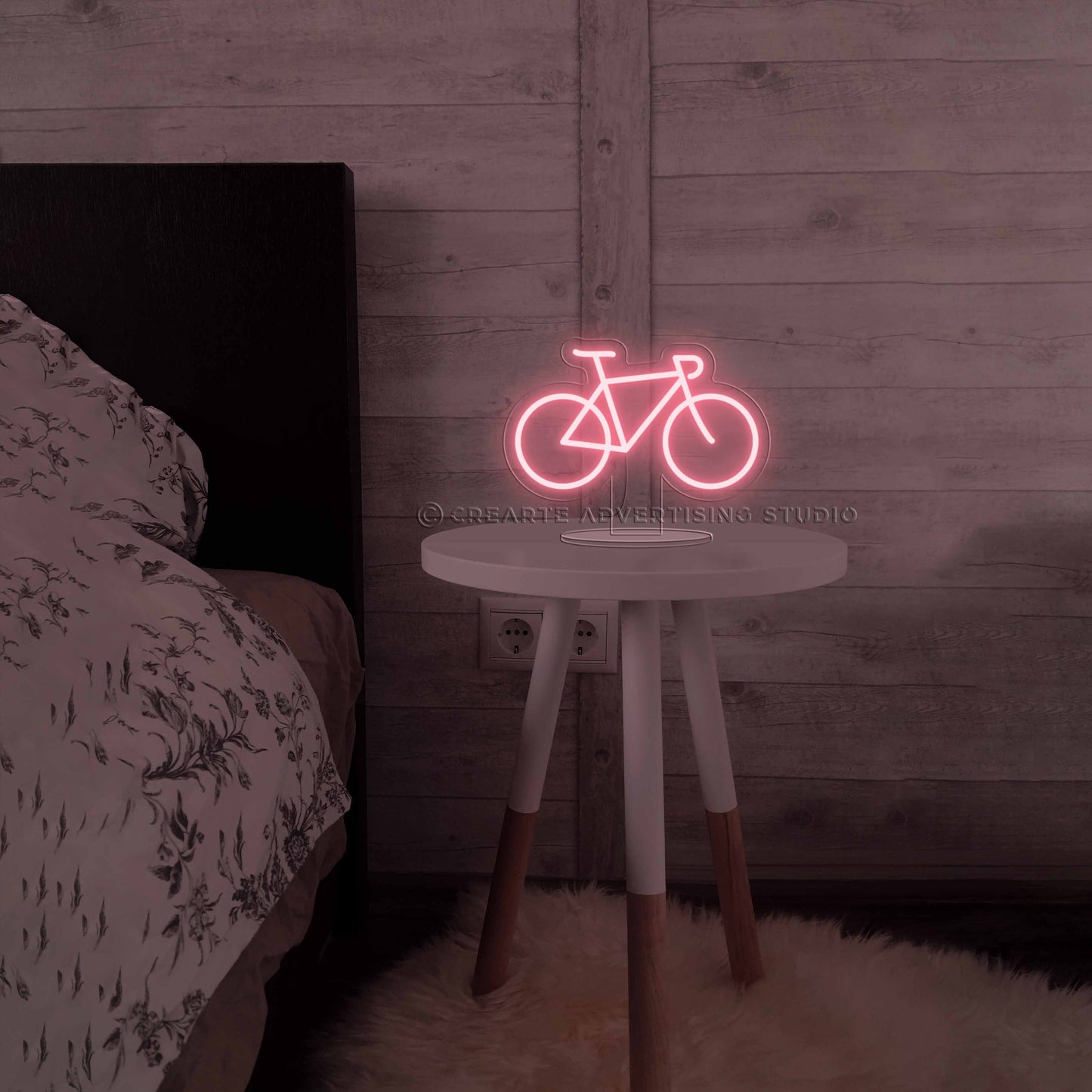 Road Bike Bedside Neon Sign Lamp