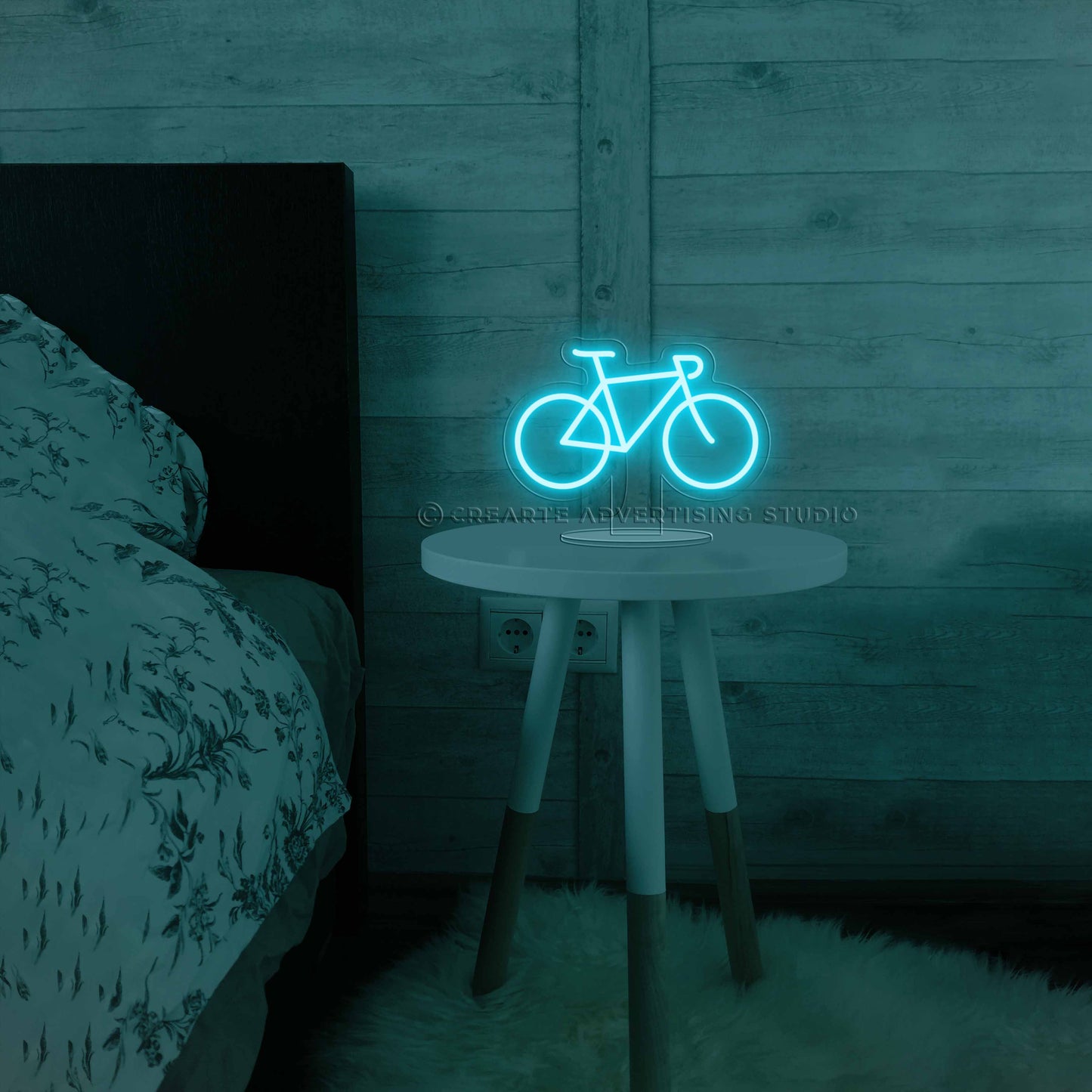 Road Bike Bedside Neon Sign Lamp