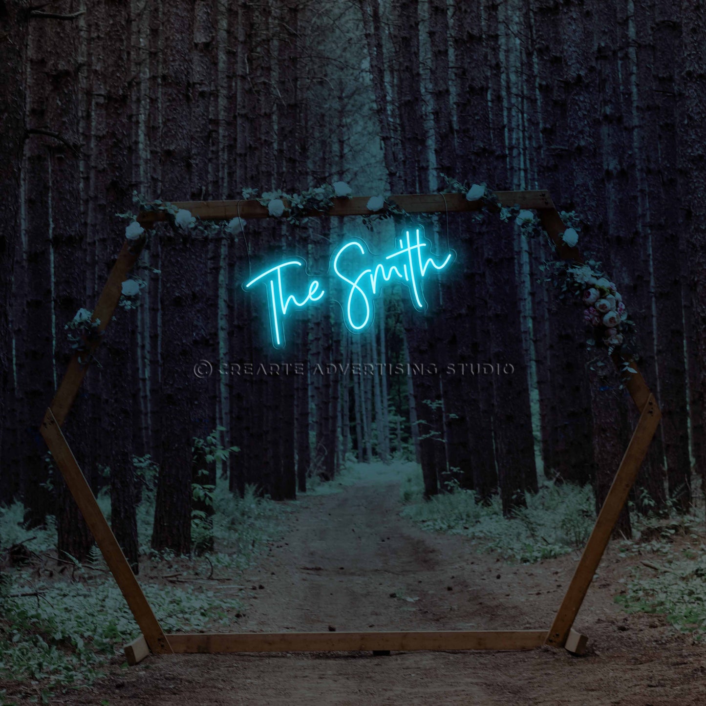 The Last Name Neon Sign (The Smith)