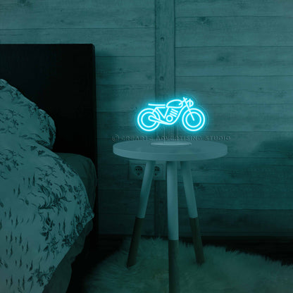 Cafe Racer Bedside Neon Sign Lamp