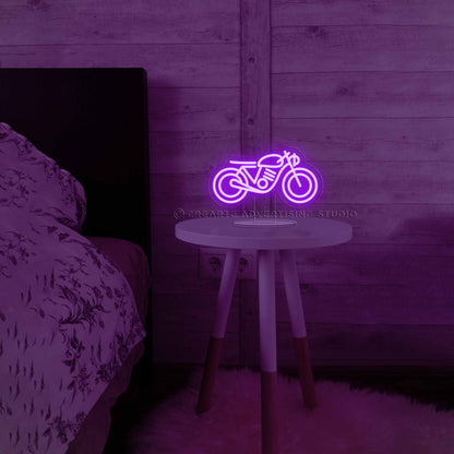 Cafe Racer Bedside Neon Sign Lamp