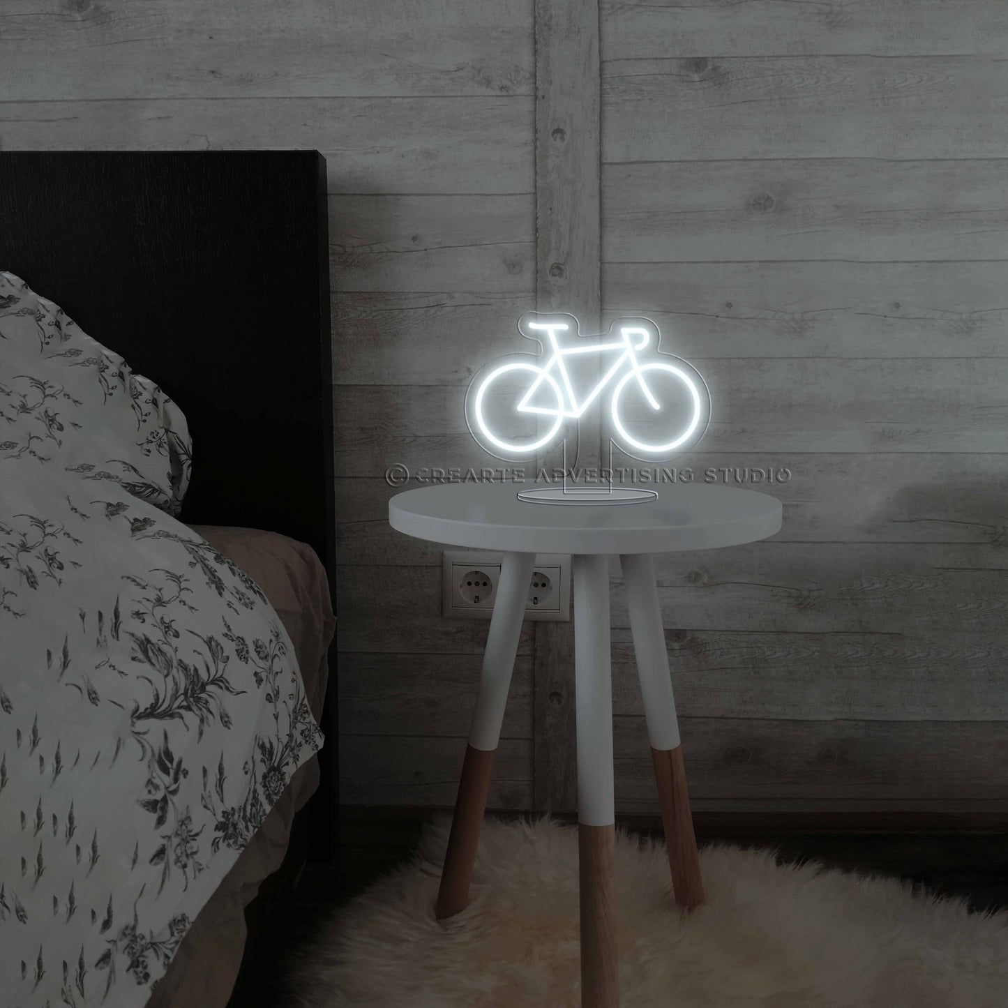 Road Bike Bedside Neon Sign Lamp