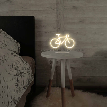 Road Bike Bedside Neon Sign Lamp