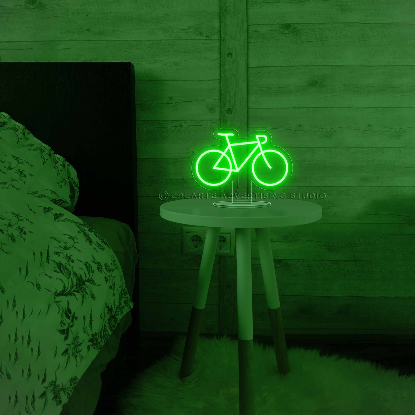 Road Bike Bedside Neon Sign Lamp