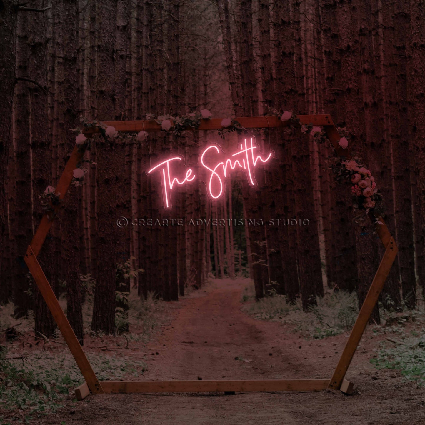 The Last Name Neon Sign (The Smith)