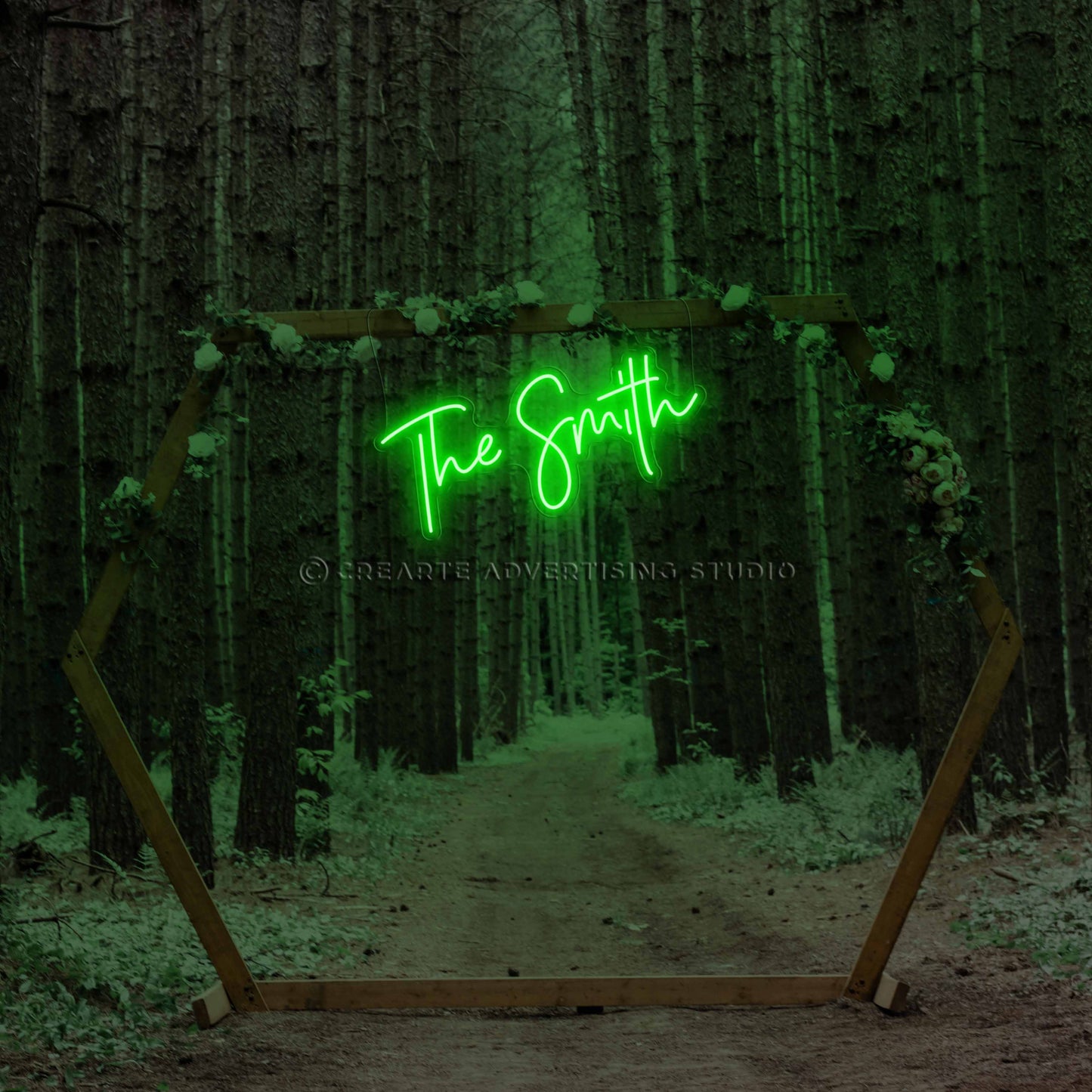 The Last Name Neon Sign (The Smith)