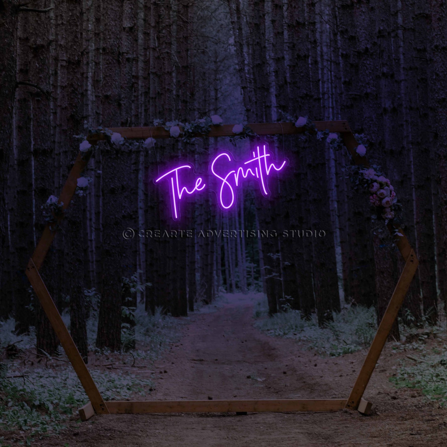 The Last Name Neon Sign (The Smith)