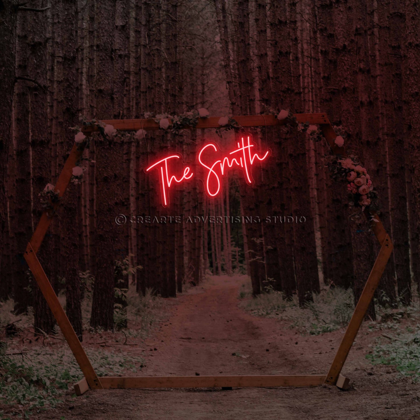The Last Name Neon Sign (The Smith)